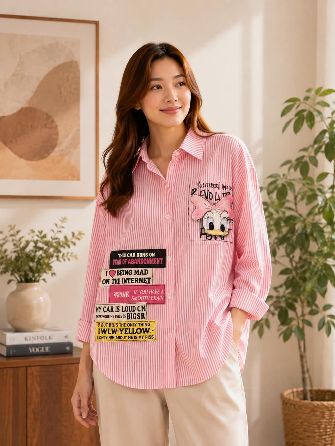 QCUMBER LONG SLEEVES STRIPES