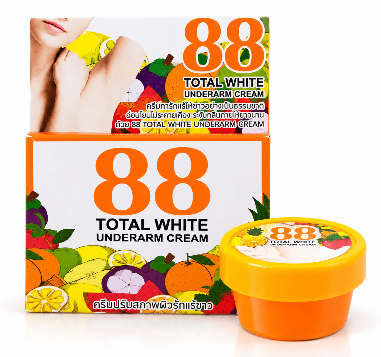 88 CREAM TOTAL WHITE UNDERARM CREAM