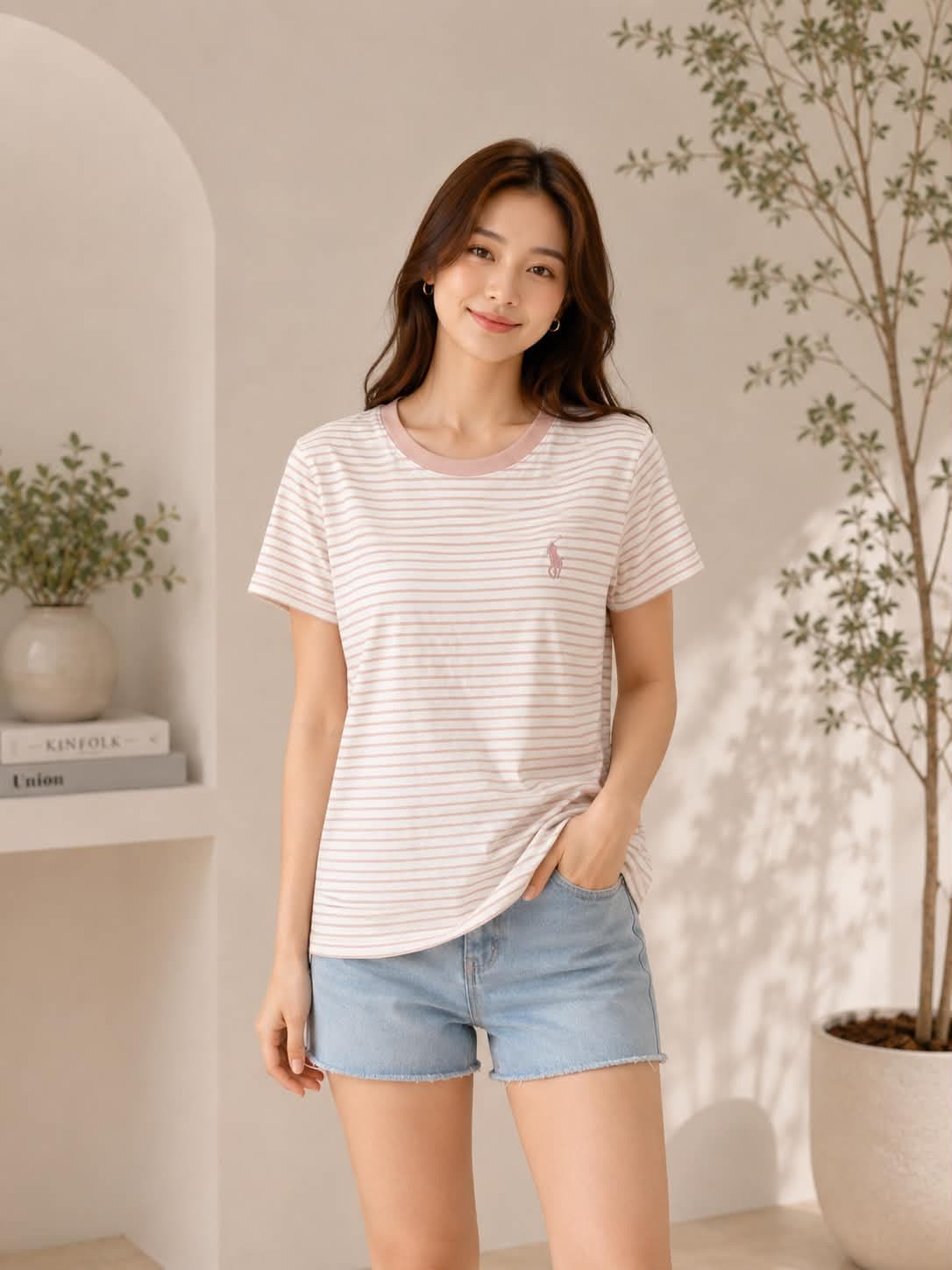 A21 SHOP T-SHIRT STRIPE
