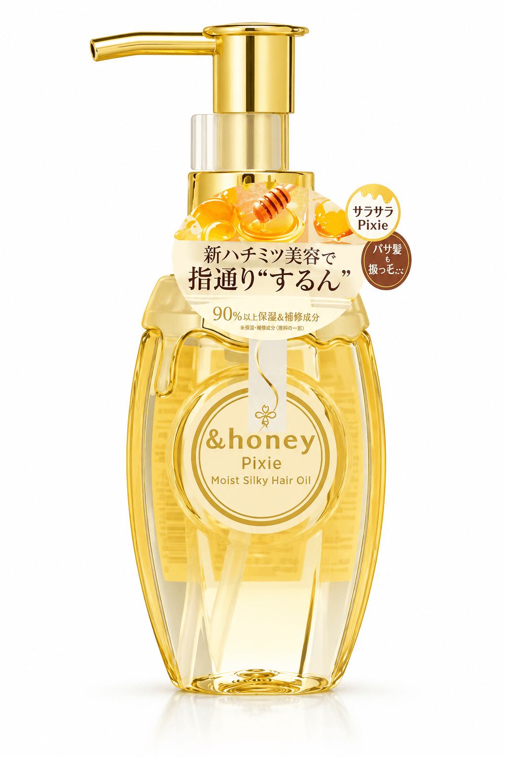 & Honey Fleur Moist Silky Hair Oil