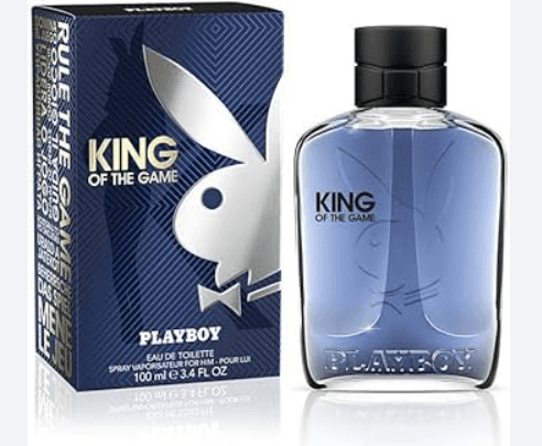 PLAYBOY HOLLY WOOD BLACK AND KING OF THE GAME BLUE PERFUME